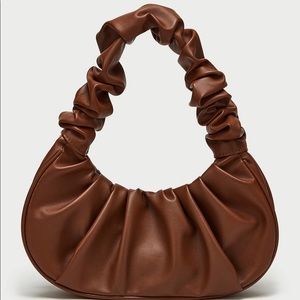 Brown shoulder bag